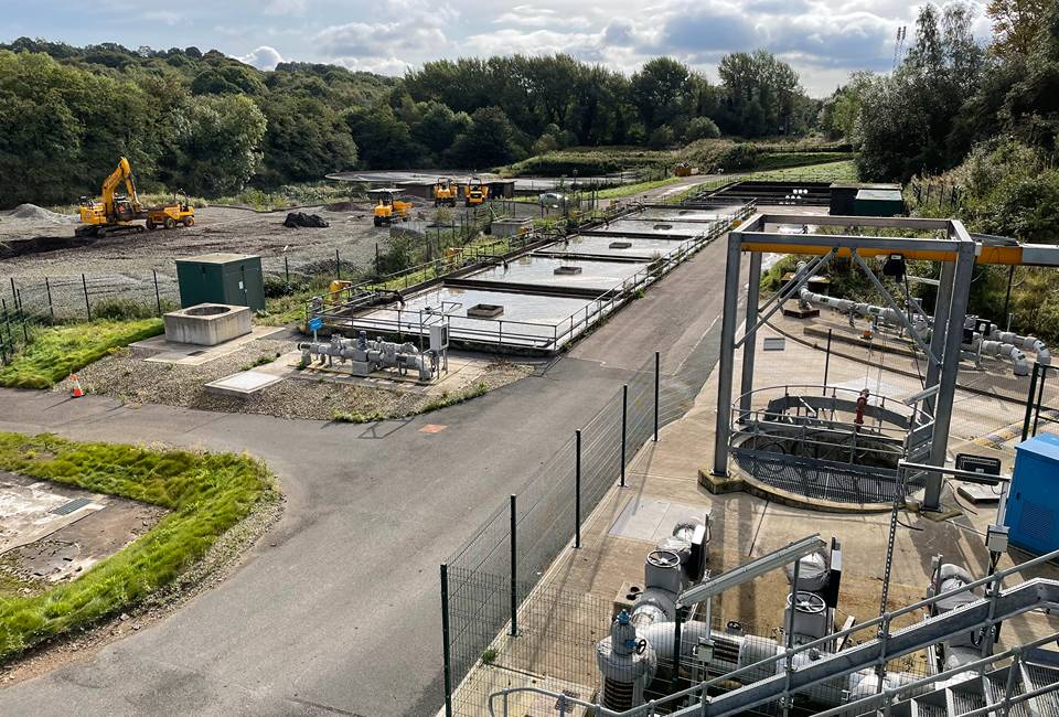 Work is underway at Dronfield wastewater treatment works to reduce Phosphorus in treated wastewater