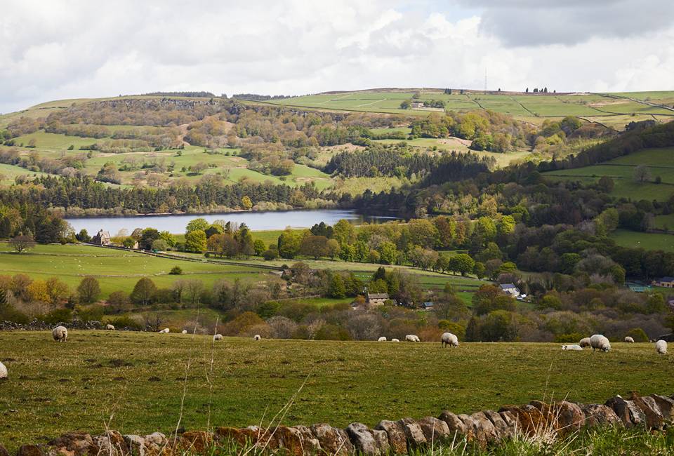 A Yorkshire reservoir landscape