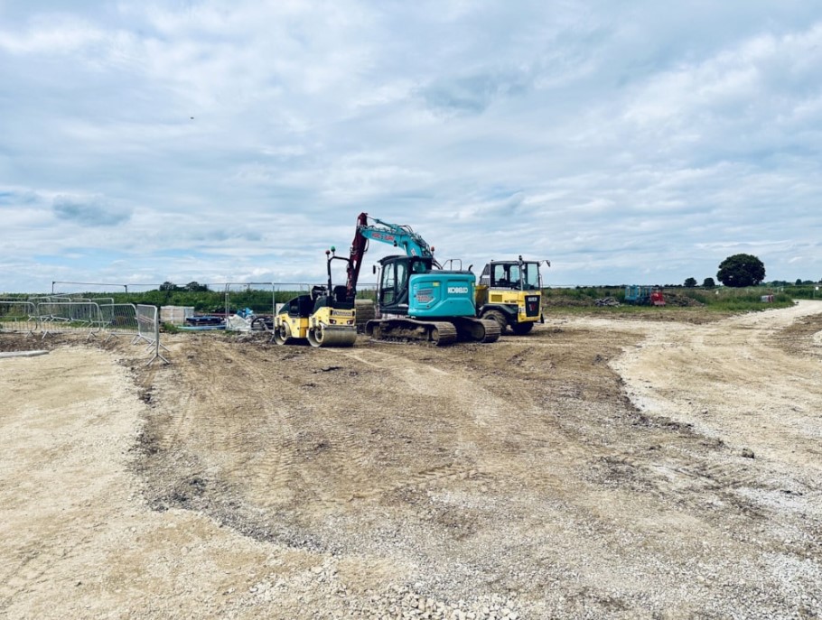 Carthorpe work underway