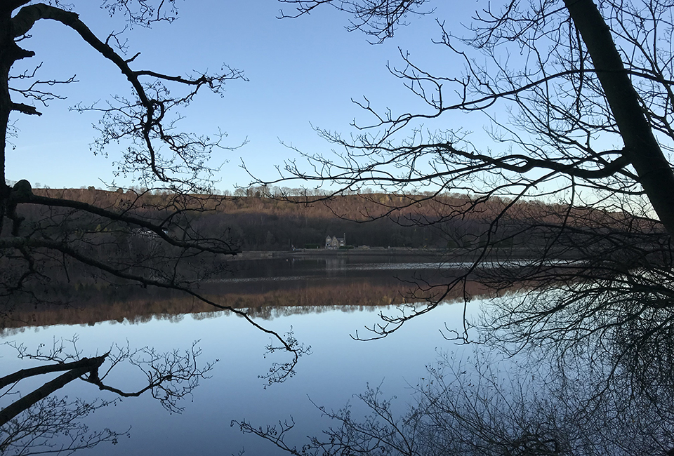View across Rivelin Reservoir